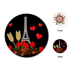 Pariz Playing Cards (round)  by Valentinaart