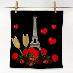 Pariz Face Towel by Valentinaart