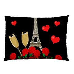 Pariz Pillow Case (two Sides) by Valentinaart