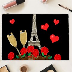 Pariz Cosmetic Bag (xxl)  by Valentinaart