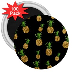 Pineapples 3  Magnets (100 Pack) by Valentinaart