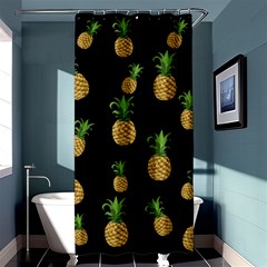 Pineapples Shower Curtain 36  X 72  (stall)  by Valentinaart