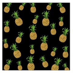 Pineapples Large Satin Scarf (square) by Valentinaart