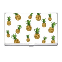 Pineapples Pattern Business Card Holders by Valentinaart