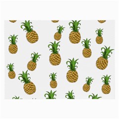 Pineapples Pattern Large Glasses Cloth by Valentinaart