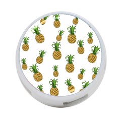 Pineapples Pattern 4-port Usb Hub (two Sides)  by Valentinaart