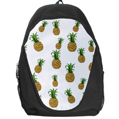 Pineapples Pattern Backpack Bag by Valentinaart