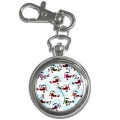 Airplanes Pattern Key Chain Watches by Valentinaart