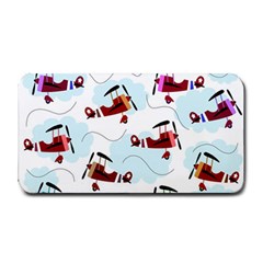 Airplanes Pattern Medium Bar Mats by Valentinaart