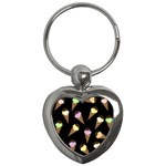 Ice cream cute pattern Key Chains (Heart)  Front