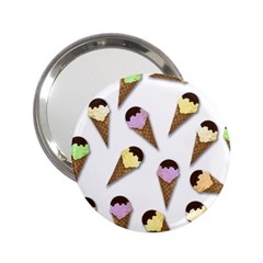 Ice cream pattern 2.25  Handbag Mirrors