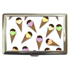 Ice cream pattern Cigarette Money Cases