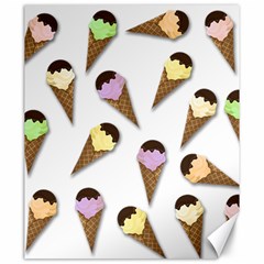 Ice cream pattern Canvas 20  x 24  