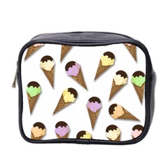 Ice cream pattern Mini Toiletries Bag 2-Side