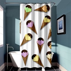 Ice cream pattern Shower Curtain 36  x 72  (Stall) 