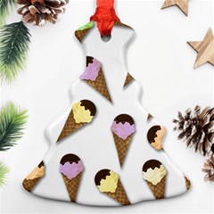 Ice cream pattern Ornament (Christmas Tree) 