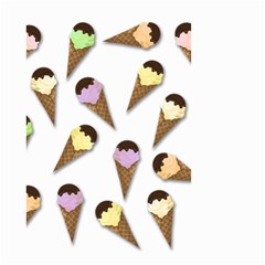 Ice cream pattern Small Garden Flag (Two Sides)