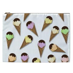 Ice cream pattern Cosmetic Bag (XXL) 