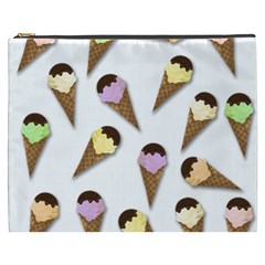 Ice cream pattern Cosmetic Bag (XXXL) 