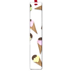 Ice Cream Pattern Large Book Marks by Valentinaart