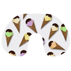 Ice cream pattern Travel Neck Pillows