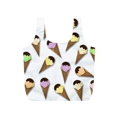 Ice cream pattern Full Print Recycle Bags (S) 