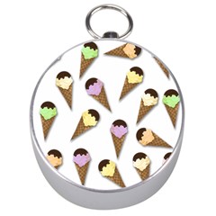 Ice cream pattern Silver Compasses