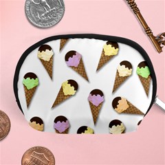 Ice cream pattern Accessory Pouches (Medium) 