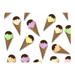 Ice cream pattern Double Sided Flano Blanket (Mini) 