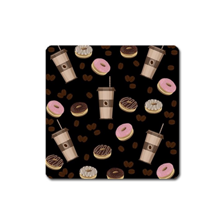 Coffee break Square Magnet