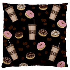 Coffee Break Standard Flano Cushion Case (two Sides) by Valentinaart