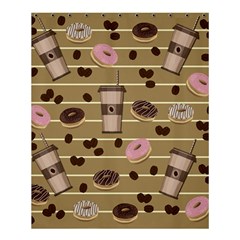 Coffee And Donuts  Shower Curtain 60  X 72  (medium)  by Valentinaart