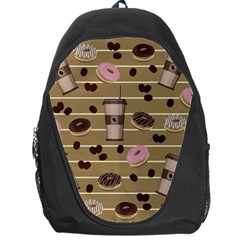 Coffee And Donuts  Backpack Bag by Valentinaart