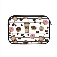 Donuts And Coffee Pattern Apple Macbook Pro 15  Zipper Case by Valentinaart