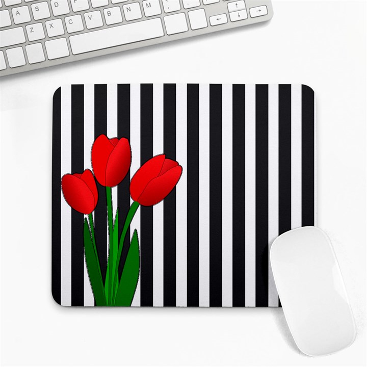 Tulips Large Mousepads