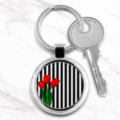 Tulips Key Chains (round)  by Valentinaart