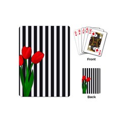 Tulips Playing Cards (mini)  by Valentinaart