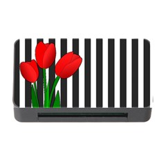 Tulips Memory Card Reader With Cf by Valentinaart