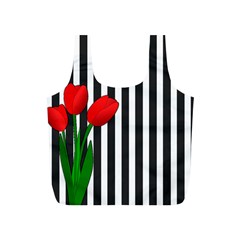 Tulips Full Print Recycle Bags (s)  by Valentinaart