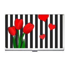 Tulips Business Card Holders by Valentinaart