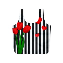 Tulips Full Print Recycle Bags (s)  by Valentinaart