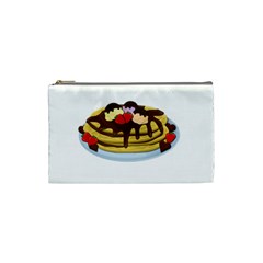 Pancakes - Shrove Tuesday Cosmetic Bag (small)  by Valentinaart