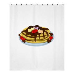 Pancakes - Shrove Tuesday Shower Curtain 60  X 72  (medium)  by Valentinaart