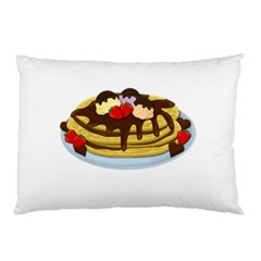 Pancakes - Shrove Tuesday Pillow Case (two Sides) by Valentinaart