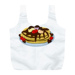 Pancakes - Shrove Tuesday Full Print Recycle Bags (l)  by Valentinaart