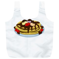 Pancakes - Shrove Tuesday Full Print Recycle Bags (l)  by Valentinaart