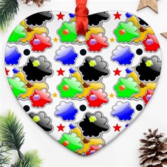 Pattern Background Wallpaper Design Ornament (heart) by Nexatart