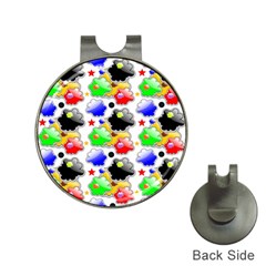 Pattern Background Wallpaper Design Hat Clips With Golf Markers by Nexatart