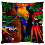 Parrots Aras Lori Parakeet Birds Standard Flano Cushion Case (Two Sides) Back