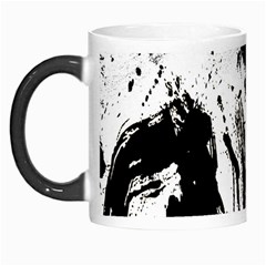 Pattern Color Painting Dab Black Morph Mugs